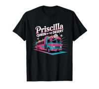 La comédie musicale rétro Priscilla Queen of the Desert Broadway Theatre T-Shirt