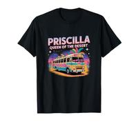 La comédie musicale rétro Priscilla Queen of the Desert Broadway Theatre T-Shirt