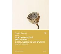La communauté sans roman - Carlo Arcuri - Mimesis - broché - Etude