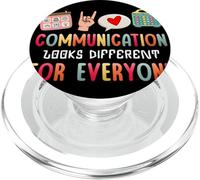 La Communication est différente pour Tout Le Monde SLP PopSockets PopGrip pour MagSafe