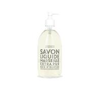 La Compagnie de Provence - Savon Liquide de Marseille 495ml - Parfum Bois d'Olivier - Flacon en Verre - Pour Corps et Mains - Made in France