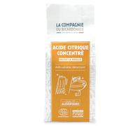 La Compagnie du Bicarbonate - Acide Citrique Alimentaire Concentré Sachet Kraft 1kg - Enlève Calcaire, Rouille - Surfaces Métalliques, Plastiques, Électroménager - Nettoyant Multi-Usages