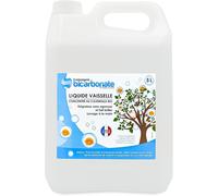 La Compagnie Du Bicarbonate-Organic Calendula Washing Up Liquid-5 L-Degreases And Shines-Dishwashing-Organic Calendula Floral Water Lavender,Exotic Verbena-Paraben Free.[D87]