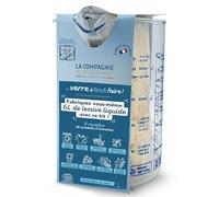 La Compagnie Du Bicarbonate - Verre Doseur À Tout Faire Transparent - 8 Recettes Éco-Ménagères Incluses, Ingrédients Pour Lessive - Ustensiles Réutilisables - Mesureur Écoresponsable