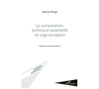 La Comparaison, Technique Essentielle Du Juge Européen