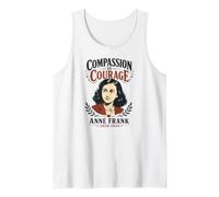 La Compassion, C'est Le Courage Anne Frank 1929-1945 Débardeur