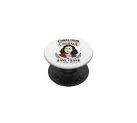 La Compassion, C'est Le Courage Anne Frank 1929-1945 PopSockets PopGrip Adhésif