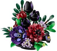 La composition florale sombre