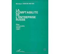 La Comptabilite De L'entreprise Russe - Plan Comptable Russe 1991