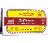 La Comtesse Sardines à l'huile d'olive avec peau et arêtes 88g