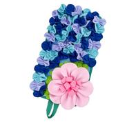 La Conception De Fleurs De La Planche D'enrichissement Interactive des Petits Animaux Encourage Le Lent À Manger des Accessoires 'Alimentation en Polyester Lavable pour Les Accessoires 'Alimentation