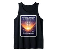 La Conception Graphique chrétienne est Mon ministère Designer Jésus Dieu Débardeur
