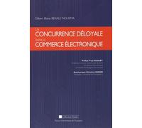 La Concurrence Déloyale Dans Le Commerce Électronique