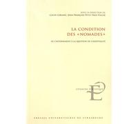 La Condition des « nomades » De l'internement à la question de l'hospitalité - Cathy Leblanc - Presses Universitaires Strasbourg - broché - Essai