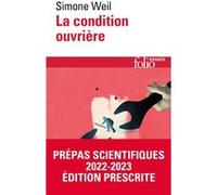 La Condition ouvrière Simone Weil (Auteur)