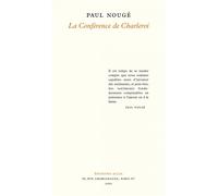 La Conférence de Charleroi - Paul Nougé - Allia - broché - Essai