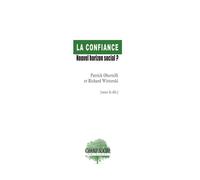 La confiance : nouvel horizon social ? - Patrick Obertelli - Champ Social Eds Du - broché - Essai