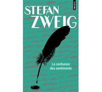 La Confusion des sentiments Notes intimes du professeur R. de D. - Stefan Zweig - Points - Poche - Roman