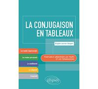 La conjugaison en tableaux: Pour mieux mémoriser les temps et les terminaisons