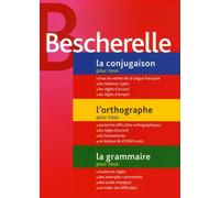 La conjugaison pour tous ; L'orthographe pour tous ; La grammaire pour tous: Coffret 3 volumes