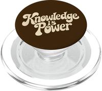 La Connaissance, C'est Le Pouvoir. Positivité PopSockets PopGrip pour MagSafe