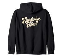 La Connaissance, C'est Le Pouvoir. Positivité Sweat à Capuche