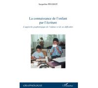 La connaissance de l'enfant par l'écriture – L'Harmattan