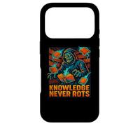 La Connaissance ne pourrit jamais l'art des Zombies Coque pour iPhone 17 Pro