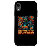 La Connaissance ne pourrit jamais l'art des Zombies Coque pour iPhone XR