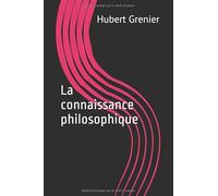 La connaissance philosophique