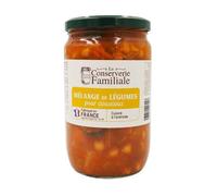 La Conserverie Familiale - Légumes pour couscous - Bocal 660g