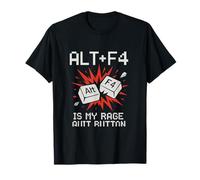 La console LCD Alt+F4 est le bouton My Rage Quit T-Shirt