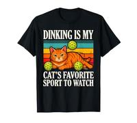 La consommation d'alcool est Le Sport préféré de Mon Chat à Regarder T-Shirt