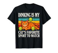 La consommation d'alcool est Le Sport préféré de Mon Chat à Regarder T-Shirt Graphique avec Valeur