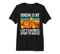 La consommation d'alcool est Le Sport préféré de Mon Chat à Regarder T-Shirt Haut de Gamme