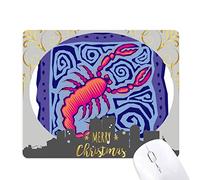 la constellation du scorpion mexicon gravure la nuit de noël, tapis de souris en caoutchouc