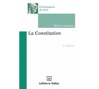 La constitution 4ème édition - Michel Verpeaux - Dalloz - Poche - Etude