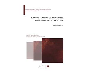 La constitution du droit réel par l'effet de la tradition