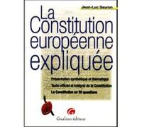 La constitution européenne expliquée