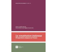 La Constitution italienne: PERSPECTIVES DEPUIS LA FRANCE (68)