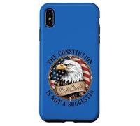 La Constitution n'est Pas Une Suggestion Eagle American Flag Coque pour iPhone XS Max