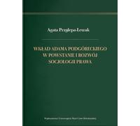 La contribution d'Adam Podgórecki à l'émergence et au développement de la sociologie du droit