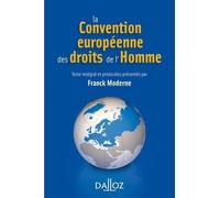 La Convention Européenne Des Droits De L'homme
