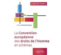 La Convention européenne des droits de l'Homme en schémas Manuela de Ravel d'Esclapon (Auteur)