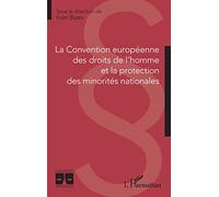 La Convention européenne des droits de l'homme et la protection des minorités nationales