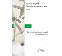 La coordination du travail gouvernemental: numéro 171