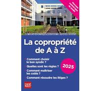 La copropriété de A à Z 2025