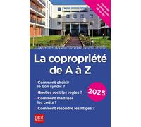 La copropriété de A à Z 2025 - Emmanuèle Vallas-Lernez - Prat Eds - broché - Guide