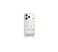 La Coque Francaise imprimée Miroir Marguerites pastels avec anneau pour iPhone 17 Pro