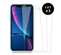 LA COQUE FRANCAISE Lot de 3 Vitres iPhone 11 en verre trempé transparente